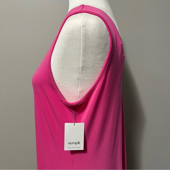 Sympli Sleeveless Drama Dress Peony Style 28168 - Picture 15 of 16